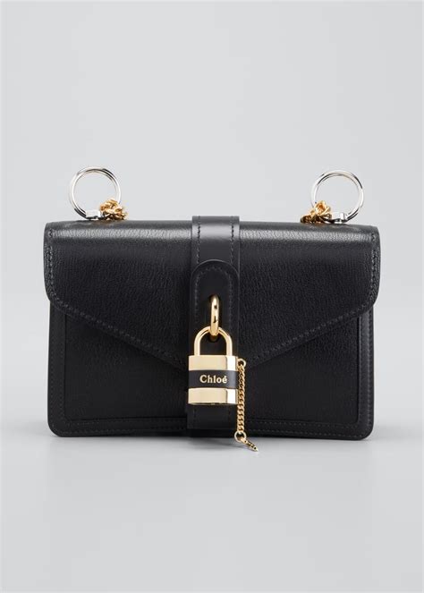 Chloe Aby Chain Leather Shoulder Bag 